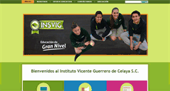 Desktop Screenshot of insvig.edu.mx